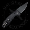 *Pre Owned* SOG TAC AU Compact Automatic Black G-10 D2 (2.94" TiNi)
