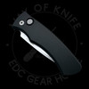 Pro-Tech Duke 2 Automatic Knife Black Aluminum (2.7" SW MagnaCut)
