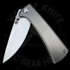 Chaves Knives RCK9 Frame Lock Knife Titanium (3.25" Satin M390)