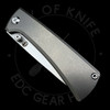 Chaves Knives RCK9 Frame Lock Knife Titanium (3.25" Satin M390)