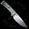Chaves Knives RCK9 Frame Lock Knife Titanium (3.25" Satin M390)