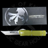 *Pre Owned* Microtech Combat Troodon Hellhound OD Green Handle Signature Series 219-10ODS (3.82 Stonewashed M390)
