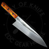 Vandal Blades Custom Series Damasteel Gyoto Anodized Aluminum Handles  