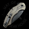 *Pre Owned* Kizer Roach Vangaurd Brown Micarta (3.5in Black) N690 Blade
