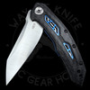 *Pre Owned* Zero Tolerance 0762 TDS Frame Lock Knife Carbon Fiber (3.75" Satin)