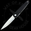 *Pre Owned* Kizer Bamboo Liner Lock Knife Black Micarta (3" Satin Nitro-V)