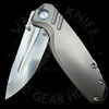 *Pre Owned* Kizer Ti'an Titanium Frame Lock Knife (2.9" Satin) 