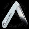*Pre Owned* Bestechman Dundee Liner Lock Knife White G-10 (3.3" Two Tone)
