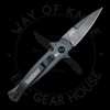 *Pre Owned* Kershaw Launch 12 Automatic Gray Aluminum Carbon Fiber CPM154 (1.9" Blackwash)