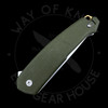 *Pre Owned* CRKT Tueto Liner lock Assisted Flipper OD Green G-10 