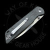 *Pre Owned* QSP Parrot Denim Micarta Liner Lock D2 (3.25" Satin)