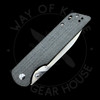 *Pre Owned* QSP Parrot Denim Micarta Liner Lock D2 (3.25" Satin)