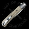 *Pre Owned* Boker Modern Trapper Uno Tan Micarta Nitro-V (2.95" Satin)