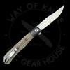 *Pre Owned* Boker Modern Trapper Uno Tan Micarta Nitro-V (2.95" Satin)