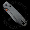 *Pre Owned* Vosteed Raccoon Top Liner Lock Knife Black Canvas Micarta (3.25" Black SW)