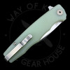 Ocaso Strategy Liner Lock Knife Jade G-10 (3.5" Satin) 