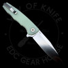 Ocaso Strategy Liner Lock Knife Jade G-10 (3.5" Satin) 