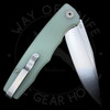 Ocaso Strategy Liner Lock Knife Jade G-10 (3.5" Satin) 
