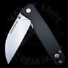 Asher Knives WharnEDC Aluminum Diamond Milled (3.2in Stonewashed) M390S90V