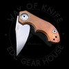 *Pre Owned* Zero Tolerance 0022 Flipper Copper Top 20CV (1.8" Stonewash)