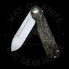 *Pre Owned* Terrain365 Narwhal Framelock Dark Matter CF Terrvantium (3.54" Bead Blast)