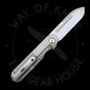 *Pre Owned* Terrain365 Narwhal Framelock Dark Matter CF Terrvantium (3.54" Bead Blast)