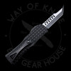 *Pre Owned* Microtech Hera OTF Frag Hellhound Two-Tone DLC (3.125" Two-Tone)
