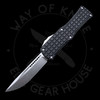 *Pre Owned* Microtech Hera OTF S/E Frag Drop Point M390 (3.15" Stonewashed)
