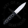 *Pre Owned* Prometheus Design Werx OS3 Fixed Blade Black G-10 S35VN (4" Stonewash)