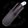 *Pre Owned* Bark River JX6 II Fixed Blade Ivory Linen Micarta Black Liners Magnacut (4.25" Satin)