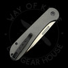 *Pre Owned* Civivi Elementum Button Lock Titanium 20CV  (3.47" Satin)