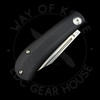 *Pre Owned* Kansept Bevy Slipjoint Black G-10 Clip Point 154CM (2.5" Satin)