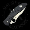 *Pre Owned* Spyderco Centofante 3 Black FRN VG-10 (3.125" Satin)