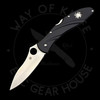 *Pre Owned* Spyderco Centofante 3 Black FRN VG-10 (3.125" Satin)