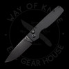 *Pre Owned* Kizer Mojave Original-Black Aluminum Button Lock 154CM (3.27" Black)