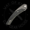 *Pre Owned* Suprlativ Piranha Titanium Black Micarta M4 (2.62" Satin)
