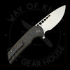 *Pre Owned* WE Knives Mini Malice Flamed Titanium Framelock 20CV (2.98" Bead Blast)