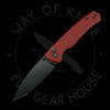 *Pre Owned* Civivi Altus Button Lock Red G-10 Nitro-V (3.05" Blackwash)