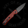 *Pre Owned* Civivi Altus Button Lock Red G-10 Nitro-V (3.05" Blackwash)