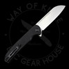 *Pre Owned* Civivi Chevalier Button Lock Black G-10 14C28N (3.5" Stonewash)