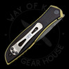 *Pre Owned* Modified Zero Tolerance 0640 Emerson Micarta/Ti (3.75" Acidwashed)