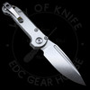 *Pre Owned* Microtech LUDT Marfione Select Stonewash Titanium Handles Bronze Accents M398MK (3.43in Stonewashed)