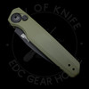 Kershaw Launch 18 Olive Green Aluminum Auto 154CM (2.79" Black)