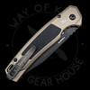 Kershaw Launch 21 Tactical Automatic Knife FDE Al + Black G-10 (3.4" Black M4)