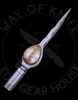Walk By Faith TTT Curly Hickory Custom Tomahawk 4140 Steel Head (Approx 4in Cutting Edge)
