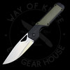 *Pre Owned* Rare Amazon Exclusive Kizer Militaw Liner Lock Black & Green G-10 (3.2 " Satin) Nitro-V