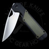 *Pre Owned* Rare Amazon Exclusive Kizer Militaw Liner Lock Black & Green G-10 (3.2 " Satin) Nitro-V