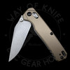 Kershaw Bel Air Clip Point DuraLock Knife FDE Aluminum (3.1" Stonewash MagnaCut)