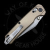 Kershaw Bel Air Clip Point DuraLock Knife FDE Aluminum (3.1" Stonewash MagnaCut)