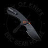 *Pre Owned* Rosecraft Blades Black G10 Pocket Monster Front Flipper